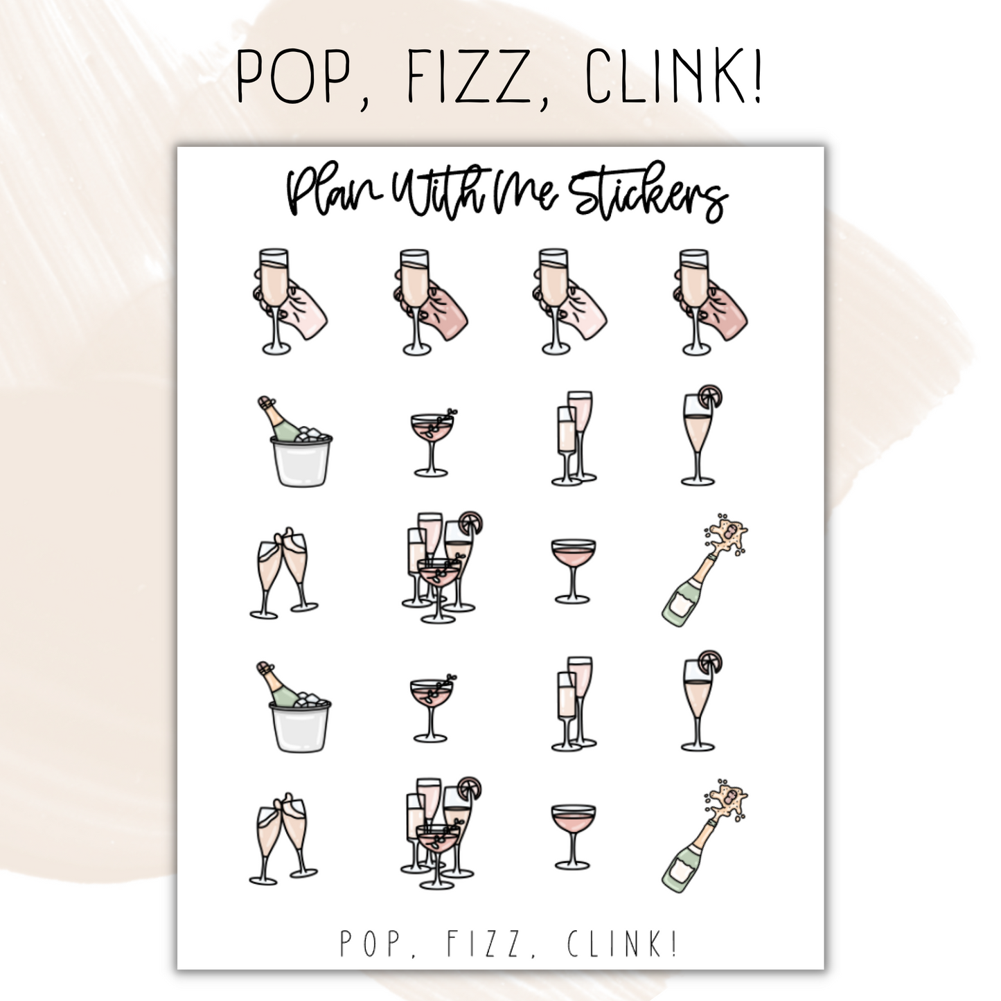 Pop, Fizz, Clink! | Doodles