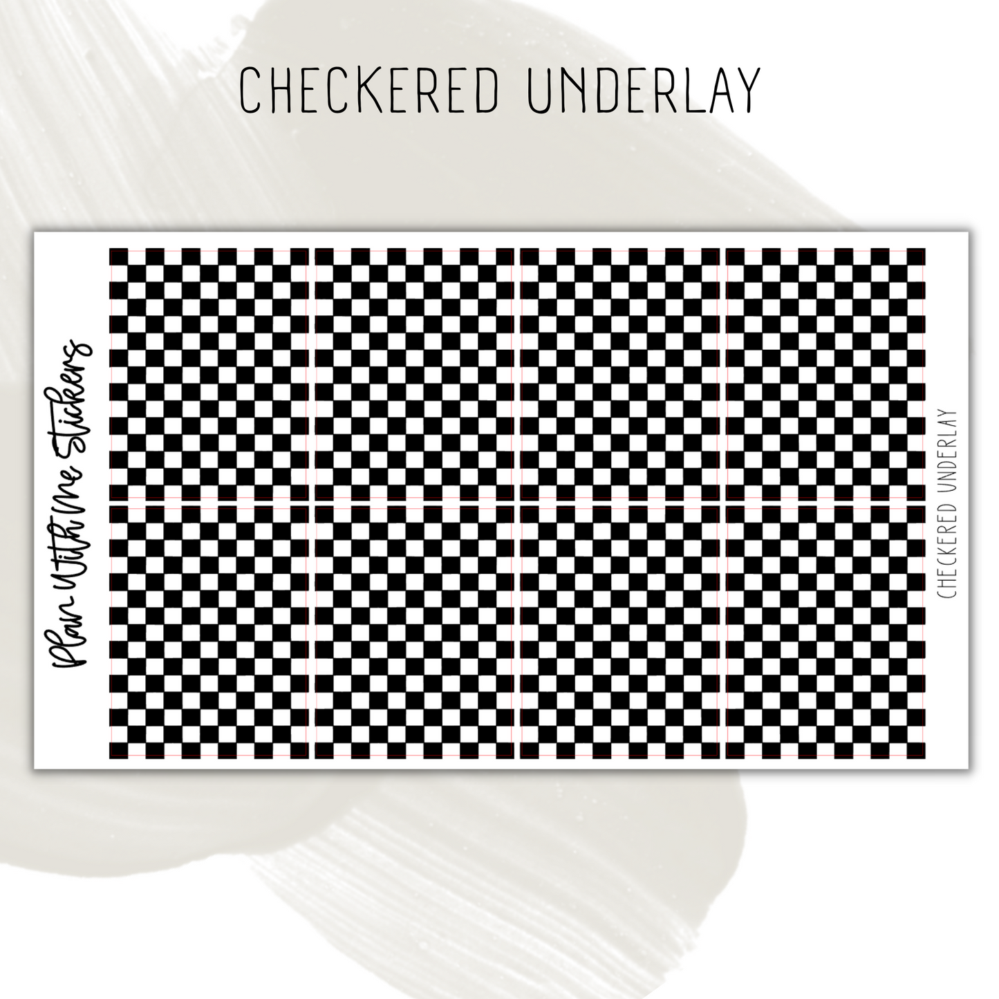 Checkered Underlay