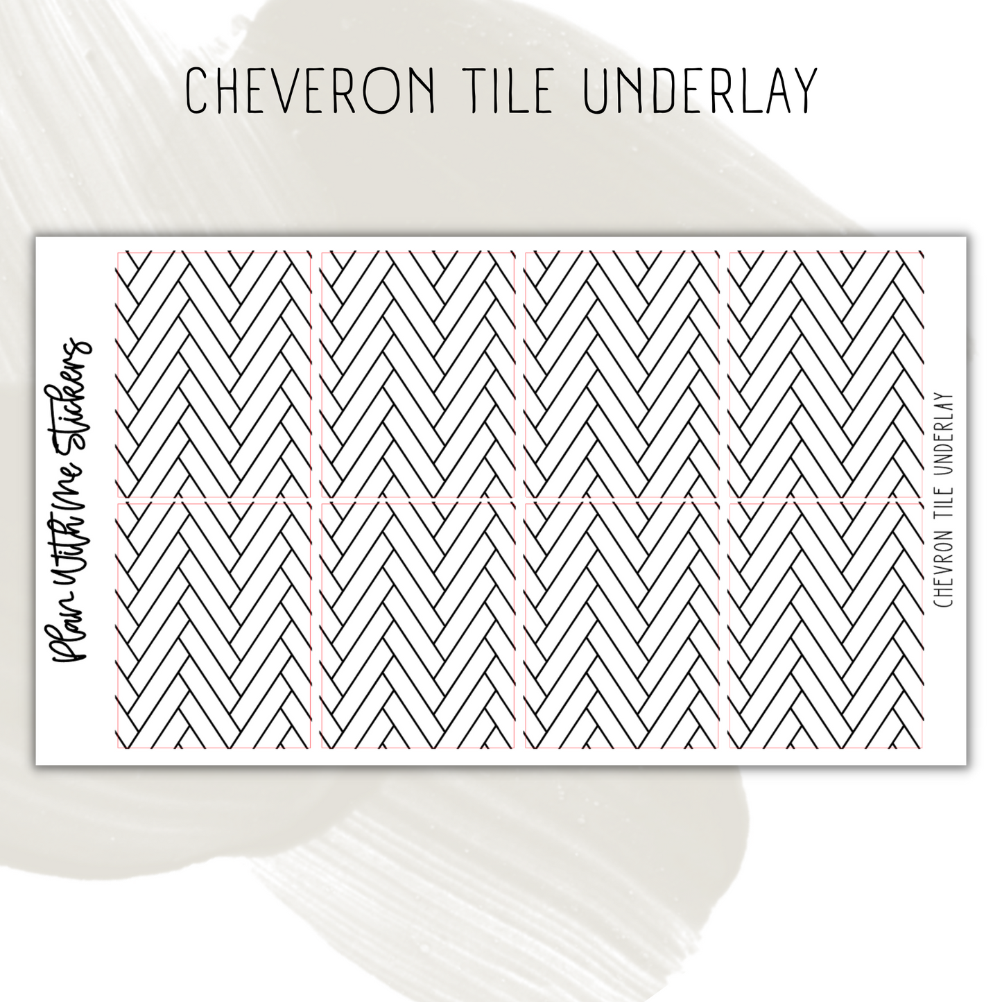 Chevron Tile Underlay